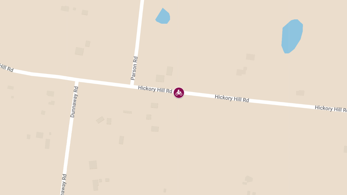 Three Injured in Crash Involving Motorcycle on Hickory Hill Rd