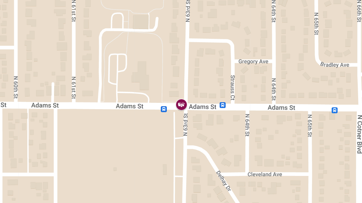 Three Injured in Three-Car Crash at 63rd and Adams Streets
