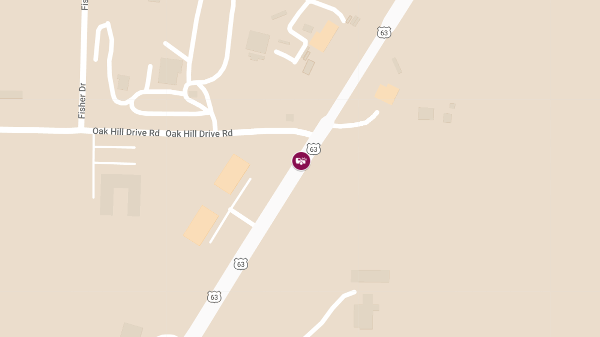 Three-Vehicle Accident on US 63 Near City Limits