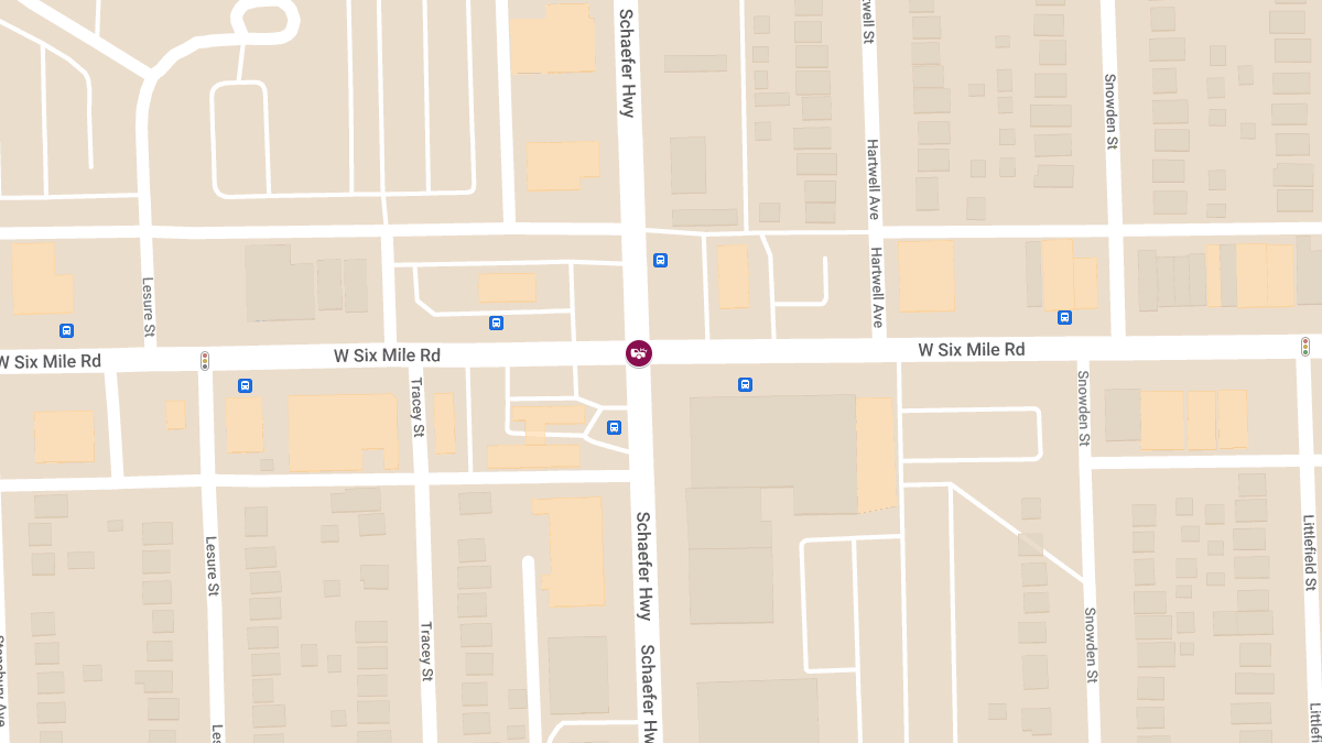 Three-Vehicle Collision at Schaefer Hwy & W McNichols Rd