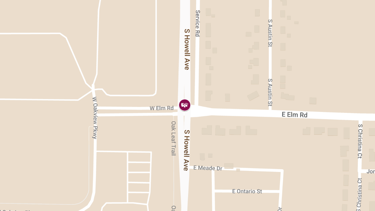 Three-Vehicle Crash Involving Semis on SB 94/41 at Elm Rd