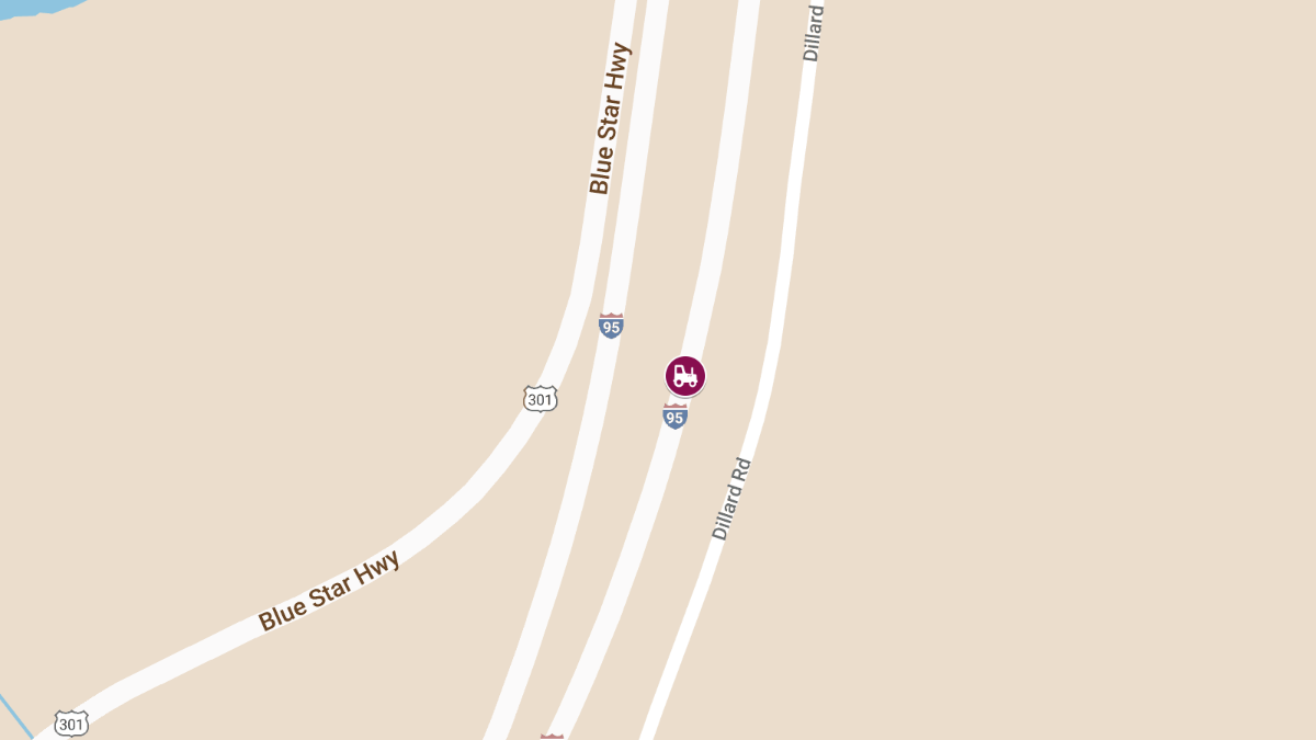 Tractor-Trailer Accident on I-95 Near MM 84