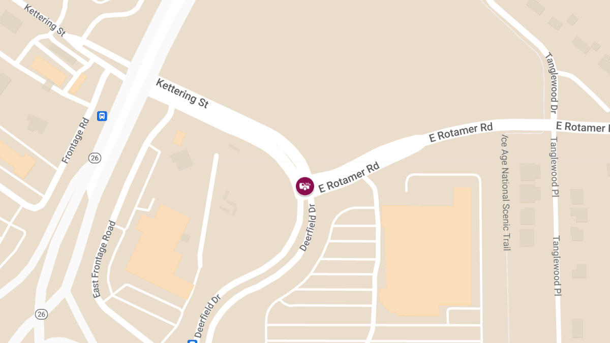 Traffic Accident With Injuries at E Rotamer Rd & Deerfield Dr