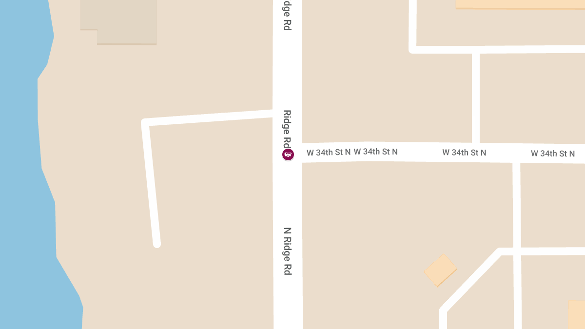 Traffic Accident with Injuries at 34th St N & Ridge Rd