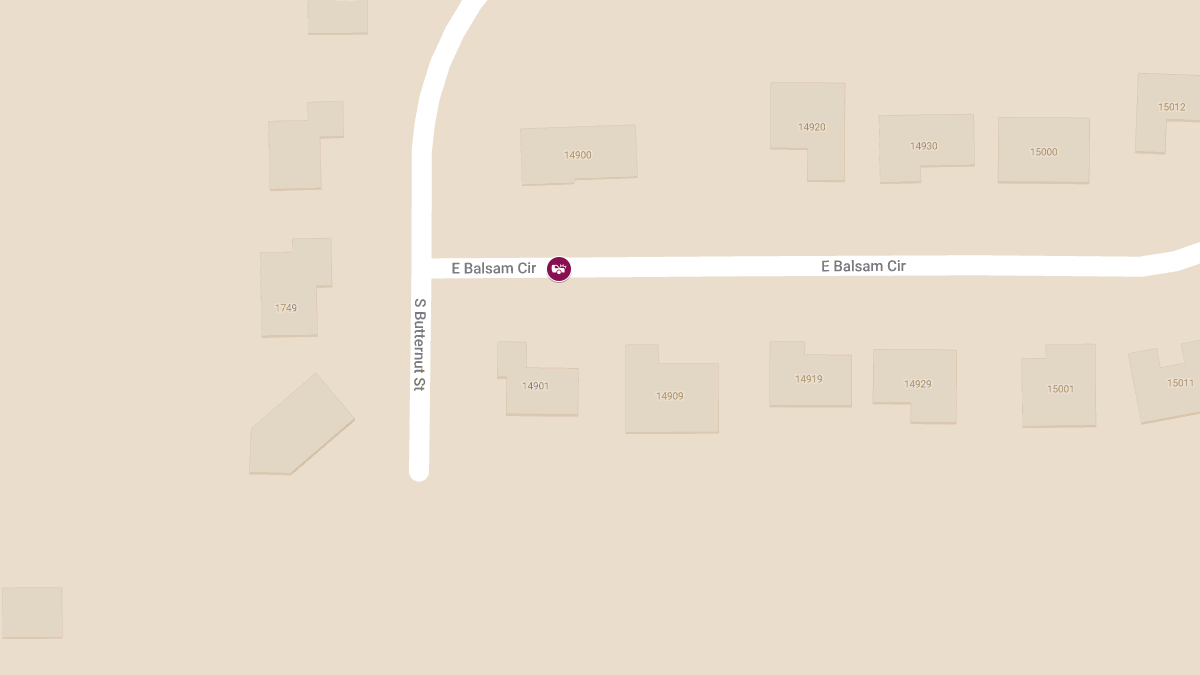 Traffic Accident with Injuries on East Balsam Circle near Harry & 143rd St East