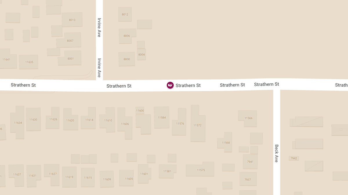 Traffic Collision with Injuries Reported at 11572 Strathern St