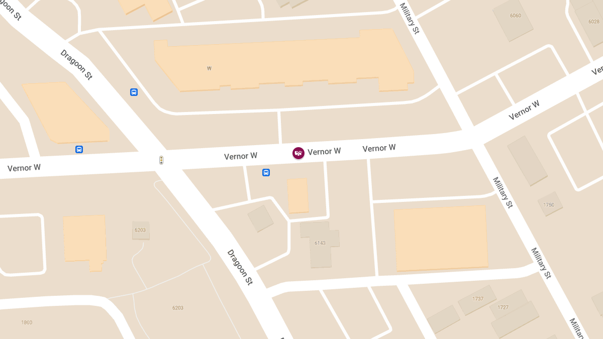 Traffic Collision with Injuries at 6138 W Vernor Hwy