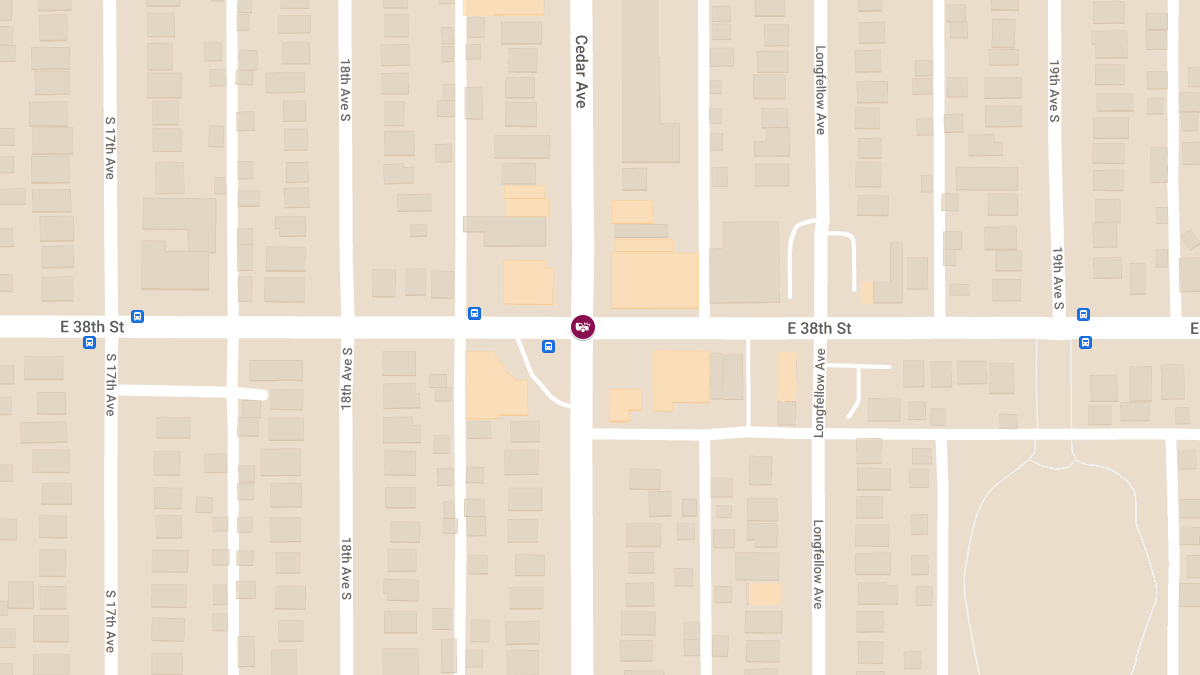 Traffic Collision with Injuries at Cedar Ave S and 38th St E in Bancroft