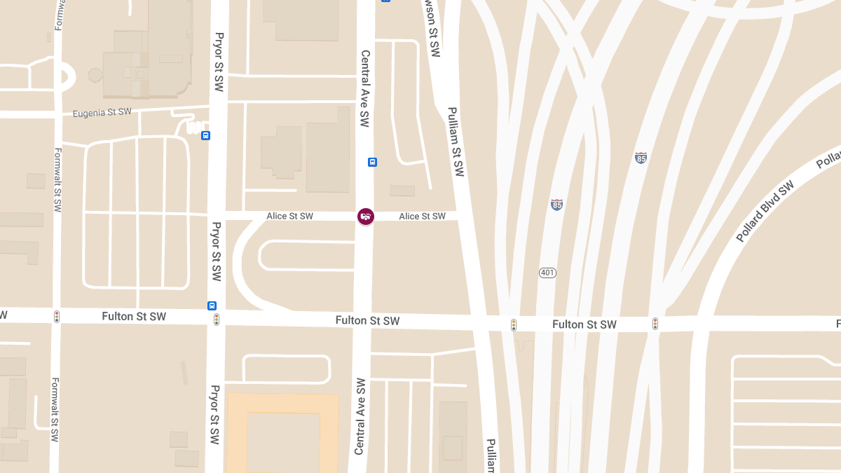 Traffic Collision with Injuries at Central Ave SW & Alice St SW