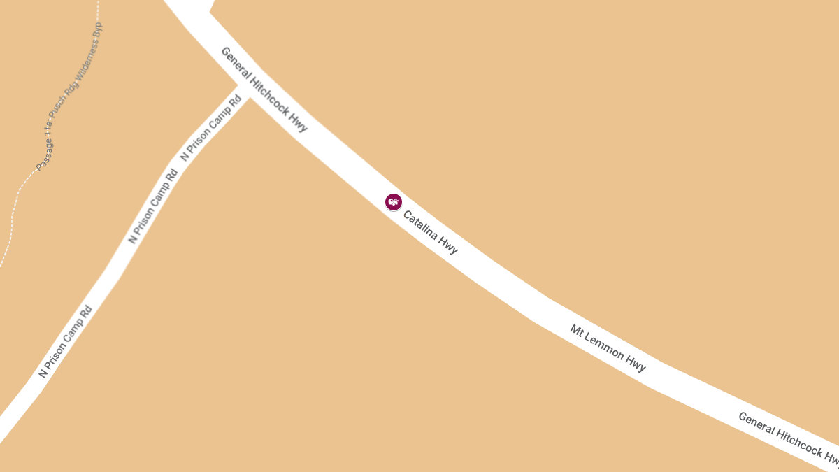 Traffic Incident on Catalina Highway near Milepost 9