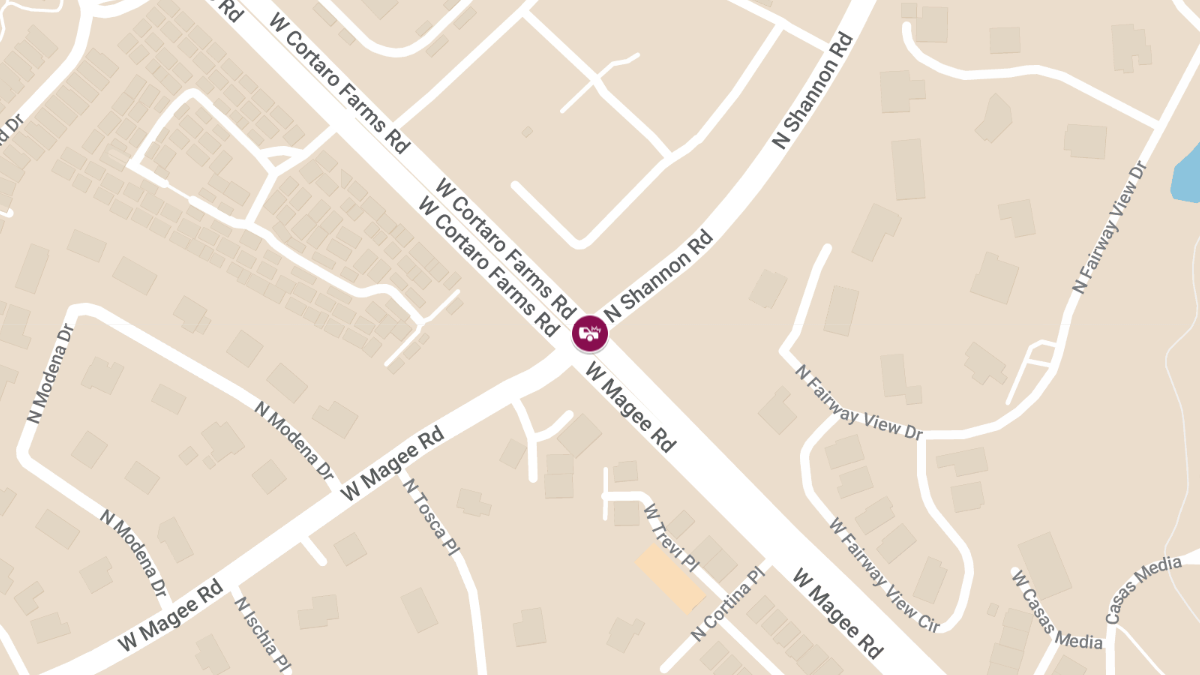 Traffic Incident with Injuries at W Cortaro Farms Rd & W Magee Rd