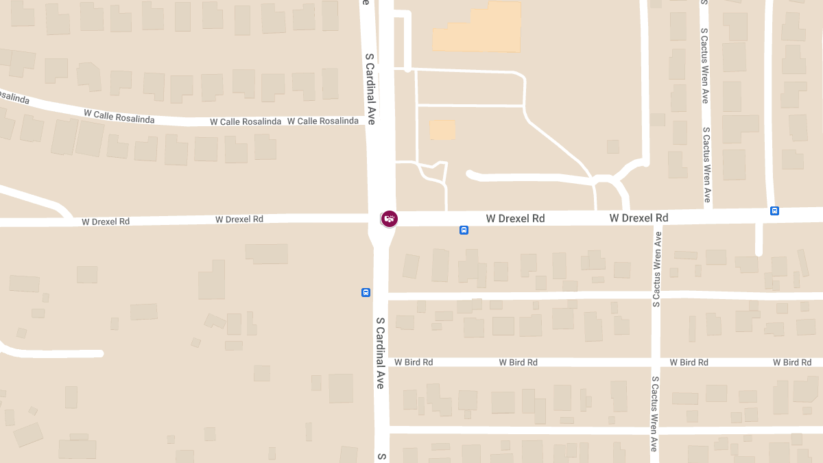 Traffic Incident with Injuries at W Drexel Rd and S Cardinal Ave