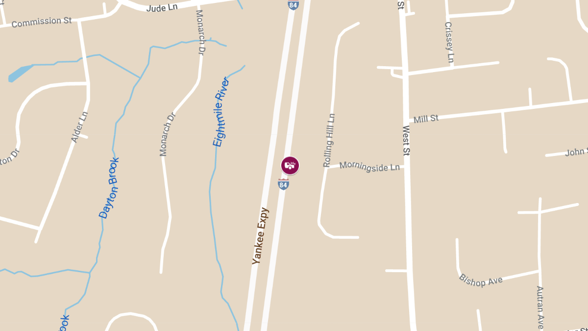 Two-Car MVA with Injuries on I-84 WB