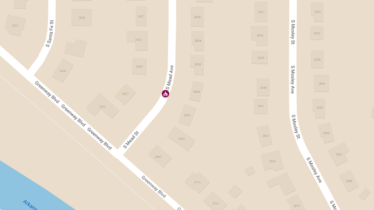 Two Critically Injured in House Fire on S Mead Ave