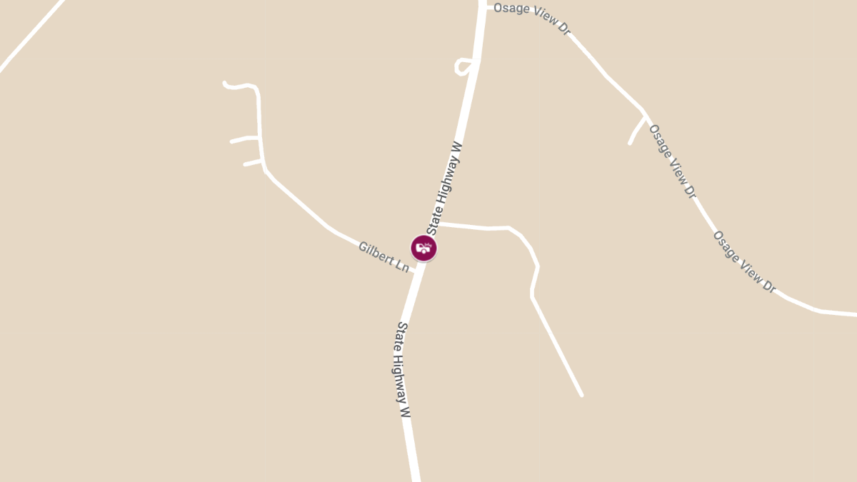 Two Injured in Collision on US 61 at Route W