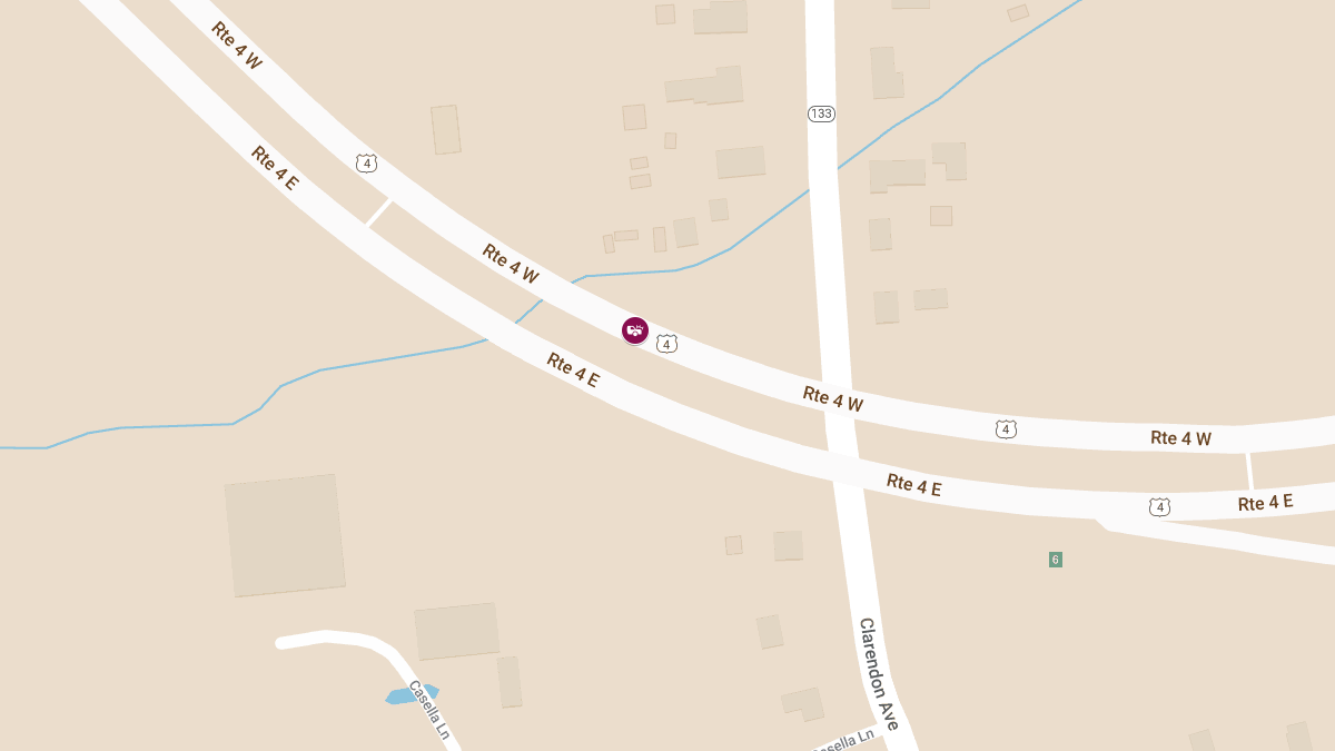 Two Injured in Collision on US RT 4 Near Ira Rest Stop