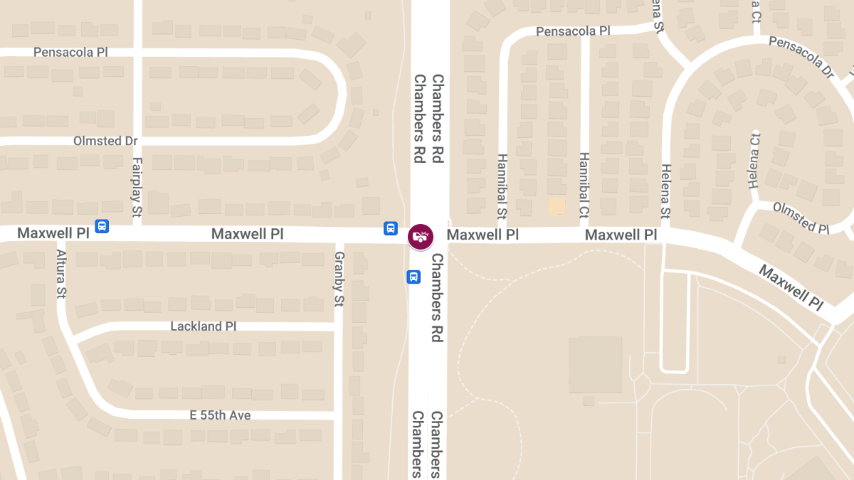 Two Injured in Serious Crash at Maxwell Pl & Chambers Rd