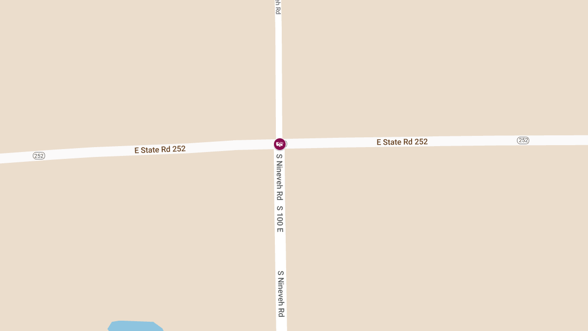 Two Injured in Serious Crash at SR-252 and Nineveh Rd