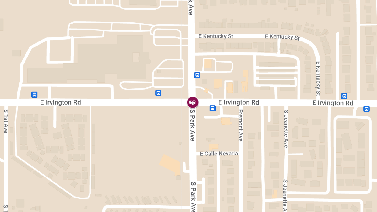 Two Injured in Serious Two-Vehicle Crash at Park Ave & Irvington Rd