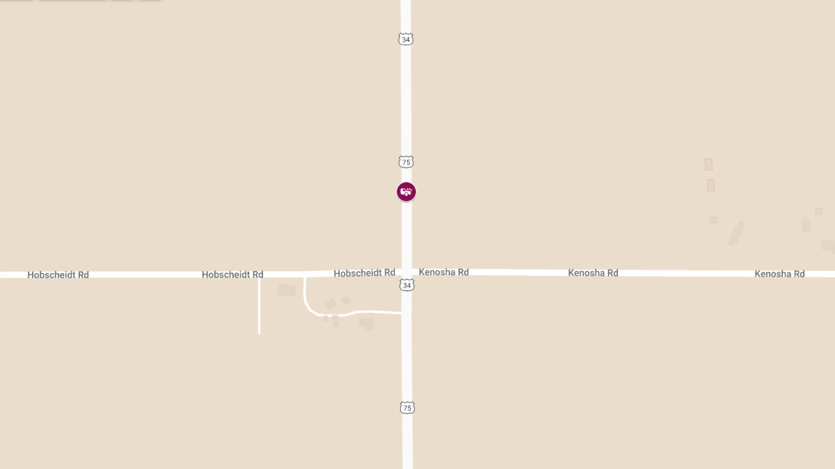 Two Injured in Two-Vehicle Collision on Hwy 75