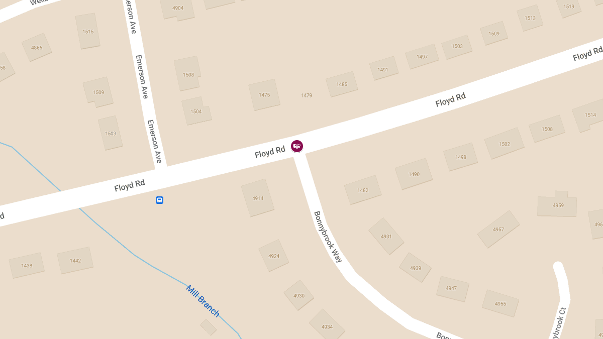 Two Police Officers Injured in Crash at Bonnybrook Way and Floyd Rd