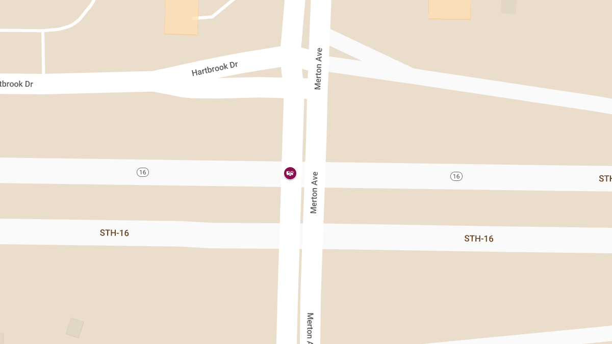 Two-Vehicle Accident at Merton Ave @ Hwy 16 Causes Injuries