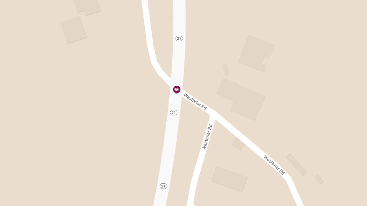 Two-Vehicle Accident at Missouri Hwy 21 at Westbriar Rd