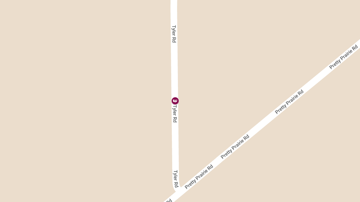 Two-Vehicle Accident on 8773 Tyler Rd with Possible Injuries