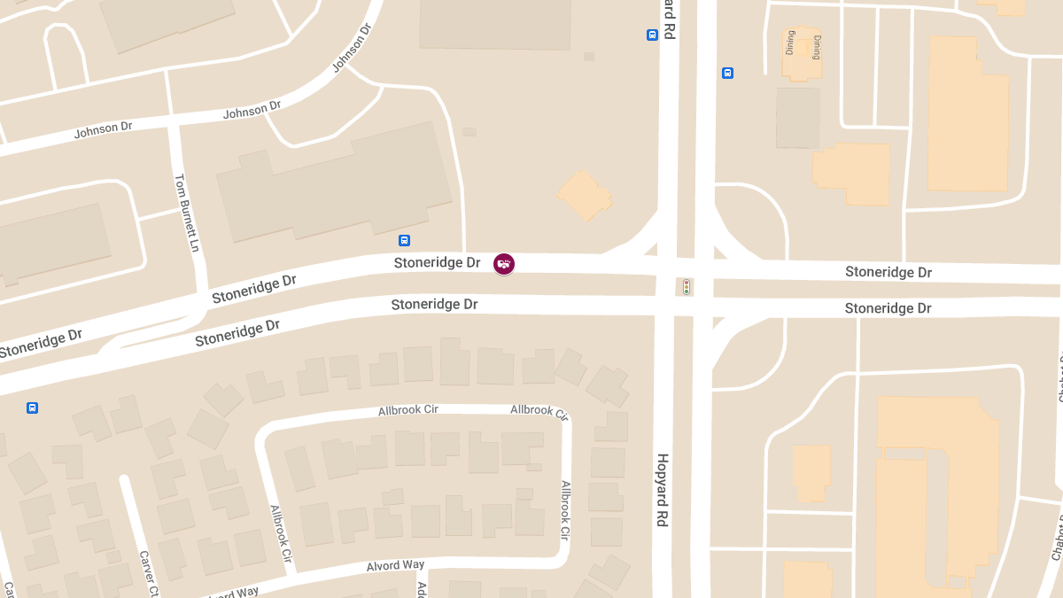Two-Vehicle Accident on Stoneridge Drive Injures One