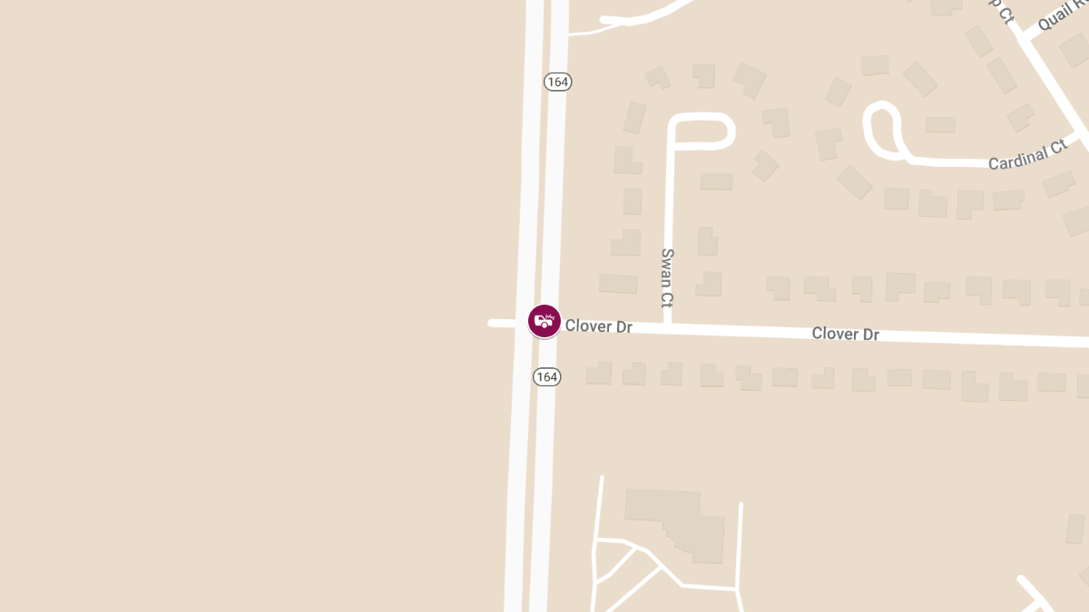 Two-Vehicle Accident with Injuries at SB Pewaukee/164 & Clover Dr