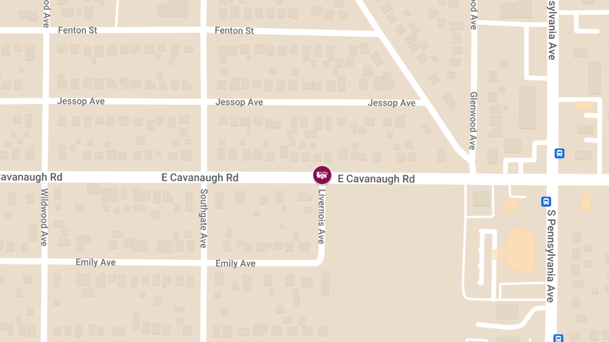 Two-Vehicle Collision Blocking Traffic at 20501 Livernois Ave