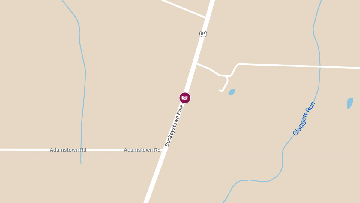 Two-Vehicle Collision Reported on Buckeystown Pike Near Adamstown Rd