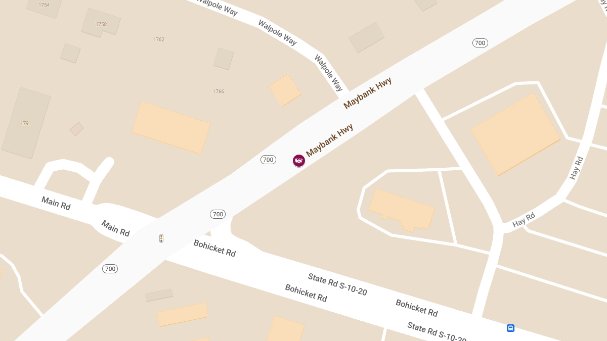 Two-Vehicle Collision on Main Rd Near Maybank Hwy Causes Injuries