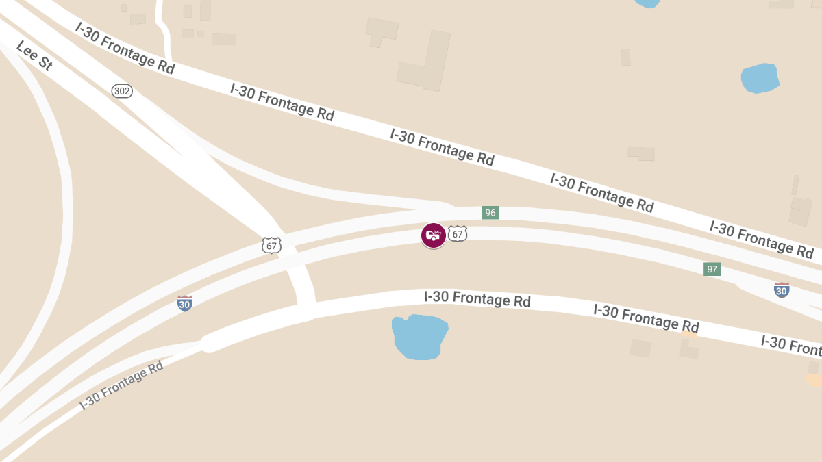 Two-Vehicle Collision on US-67 Injures One