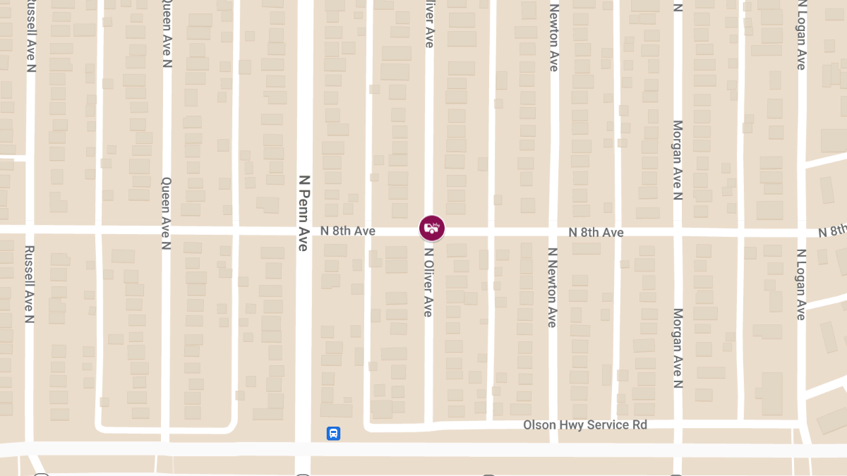 Two-Vehicle Collision with Injuries at 727 Oliver Ave N