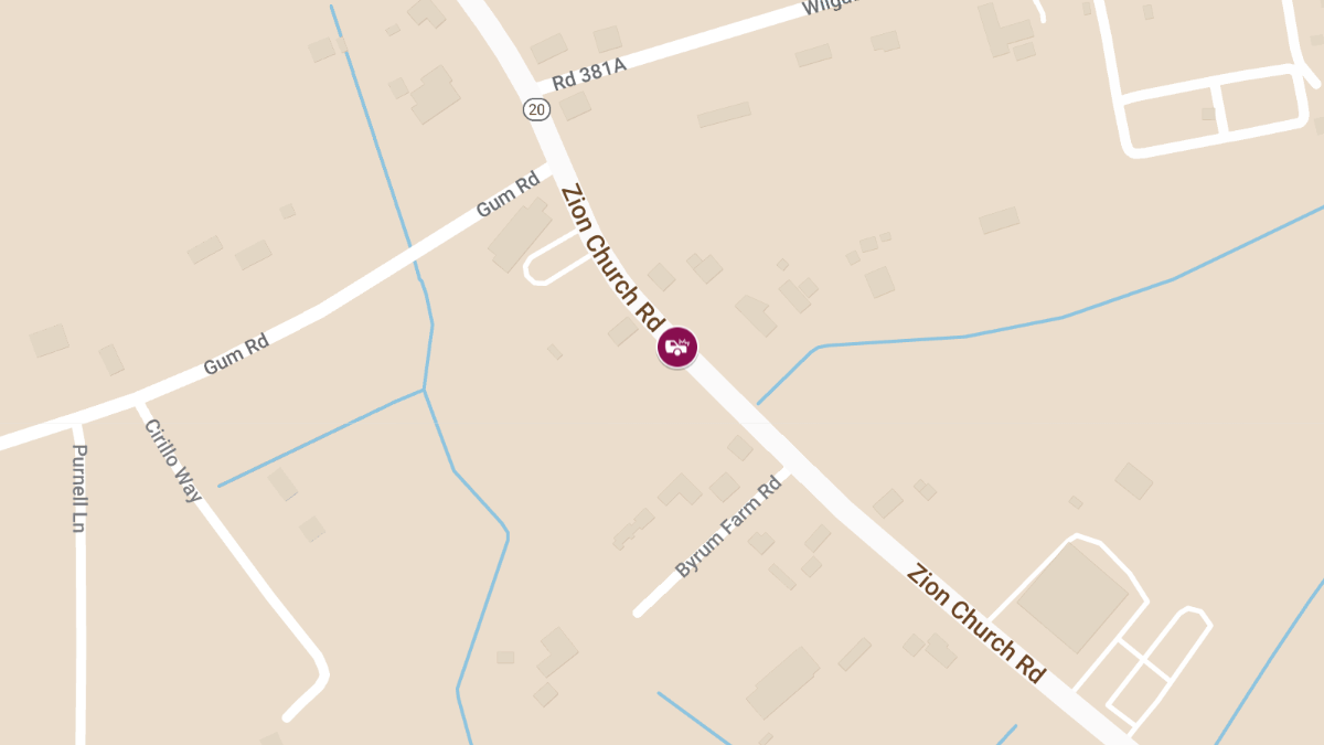 Two-Vehicle Crash Reported on Zion Church Rd
