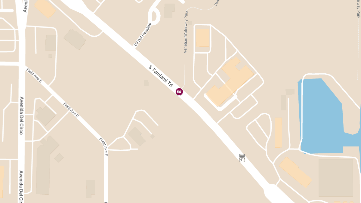 Two-Vehicle Crash at 1485 S US-41 and Venetian Waterway Ct