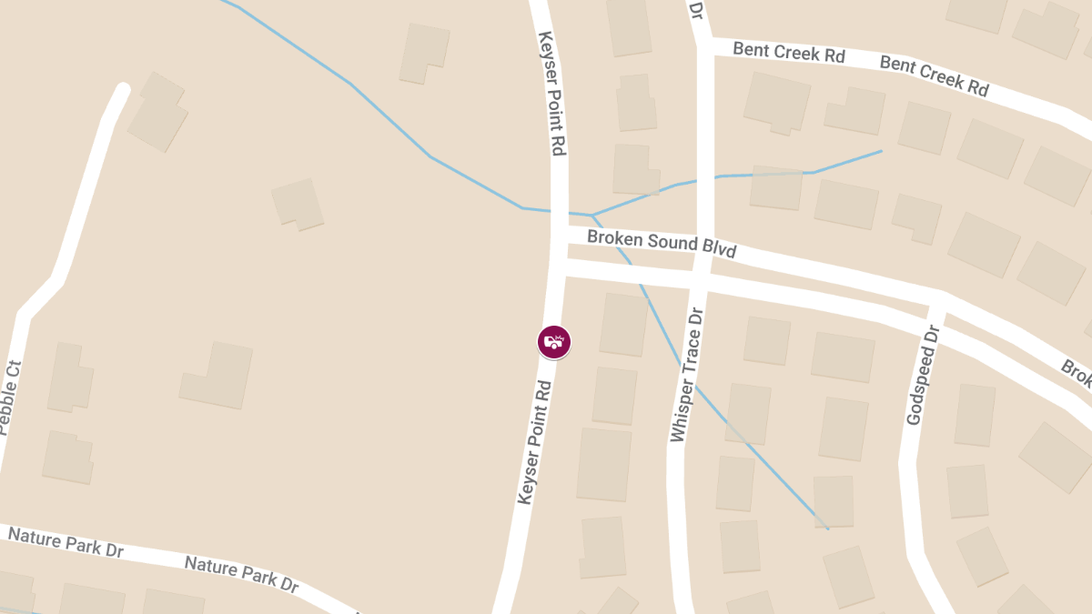 Two-Vehicle Crash on Keyser Point Rd Leaves One Injured