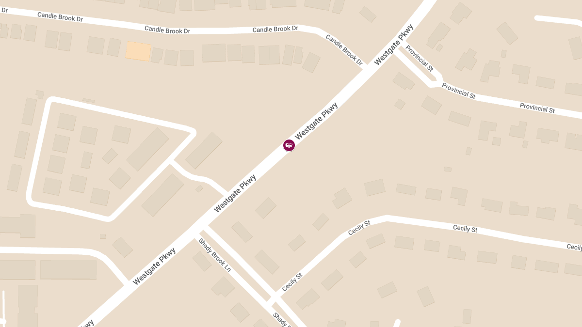 Two-Vehicle Crash on Westgate Parkway