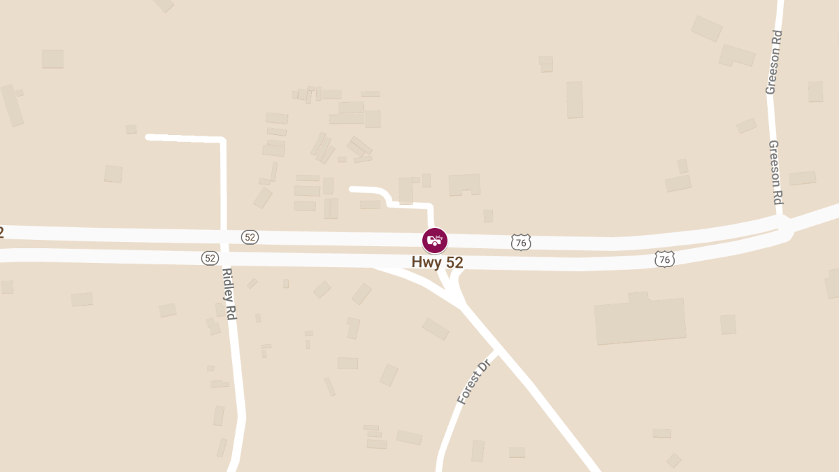 Two-Vehicle Crash with Injuries on Highway 76 at Alt 52