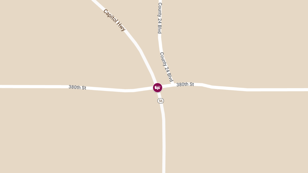 Two-Vehicle Injury Accident at Hwy 56 & County 9