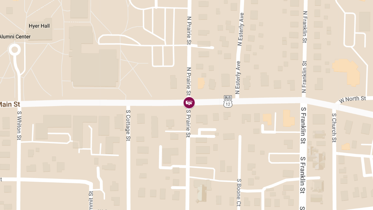 Two-Vehicle Traffic Accident at Prairie & Main St Causes Injuries