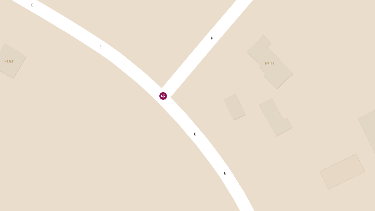 Two-Vehicle Traffic Accident with Injuries at Hwy E & Hwy P