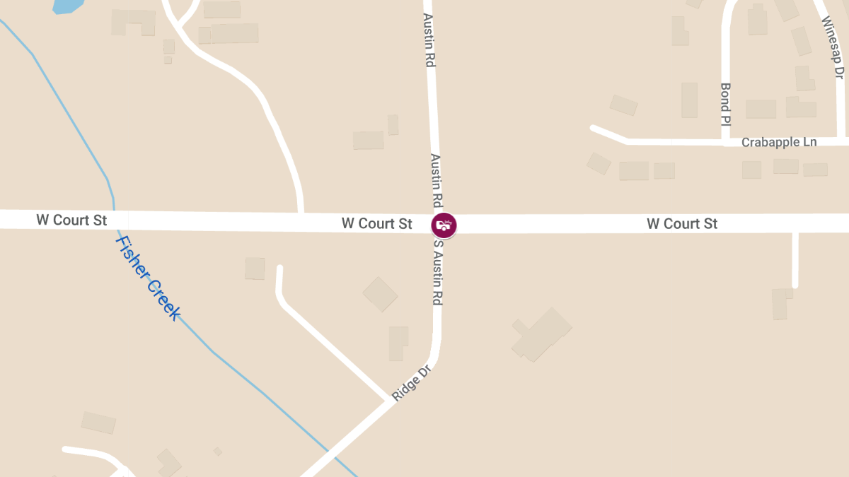Two-Vehicle Traffic Accident with Injuries at S County WC & S Austin Rd
