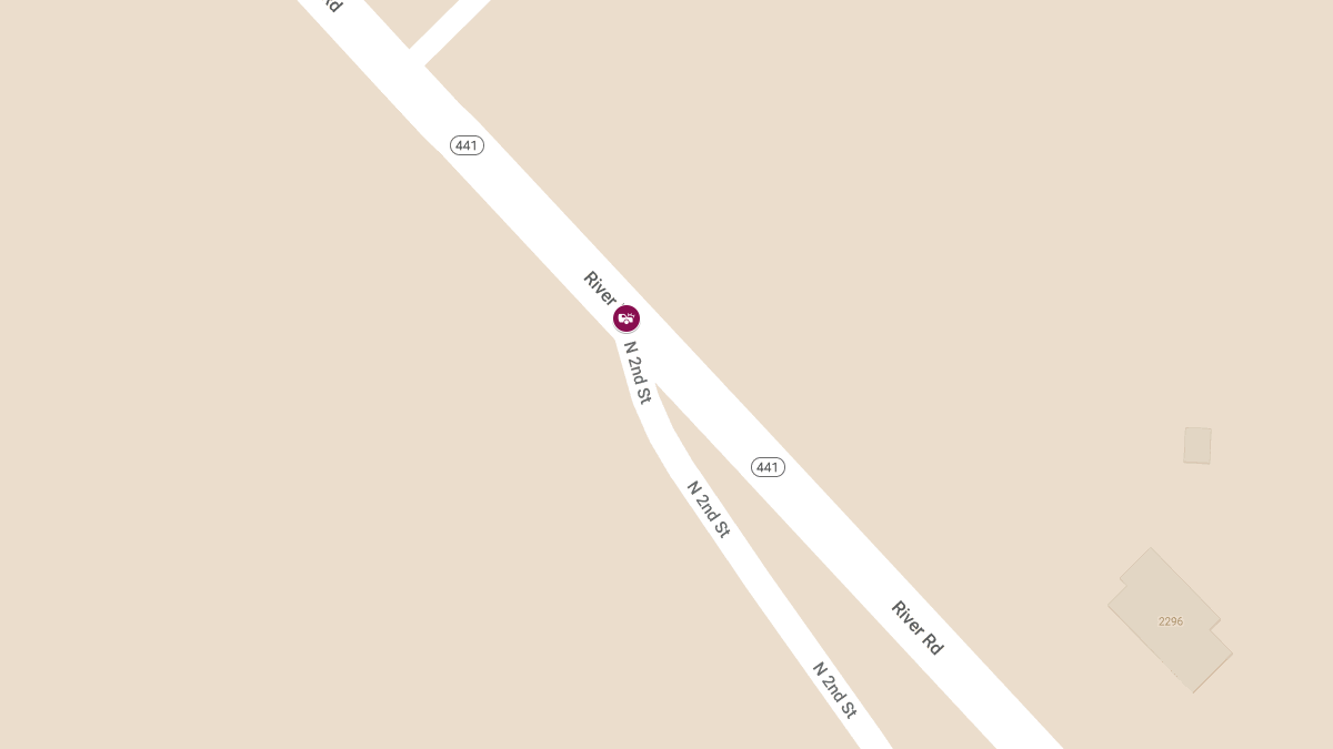 Vehicle Accident Reported at N 2nd St & River Rd