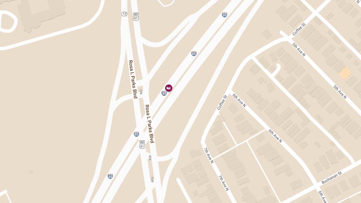 Vehicle Accident With Injuries on I-65 North at MM 79 Causes Injuries
