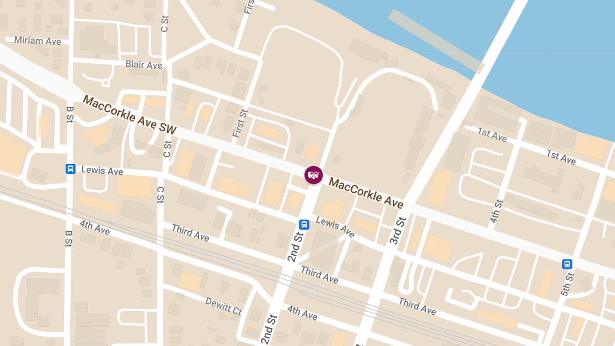 Vehicle Accident With Injuries on MacCorkle Ave