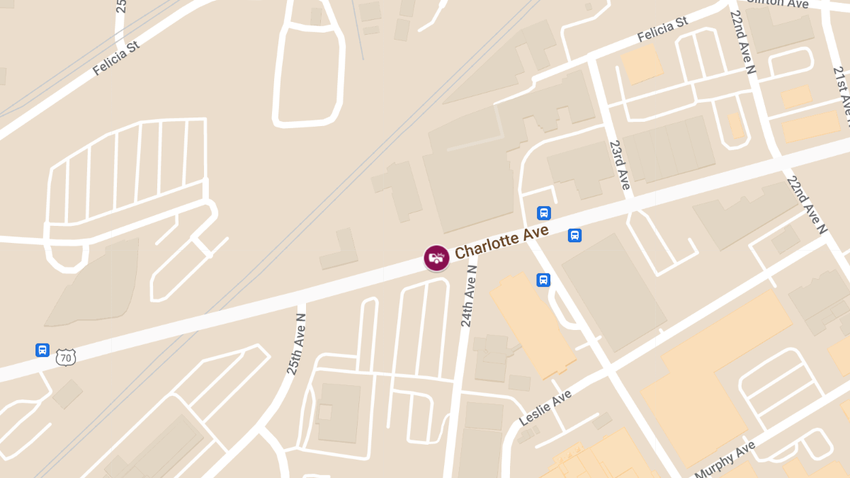 Vehicle Accident at 2400 Charlotte Ave Causes Injuries