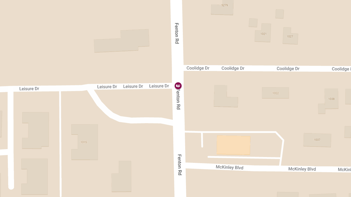 Vehicle Accident at Fenton Rd & Leisure Dr