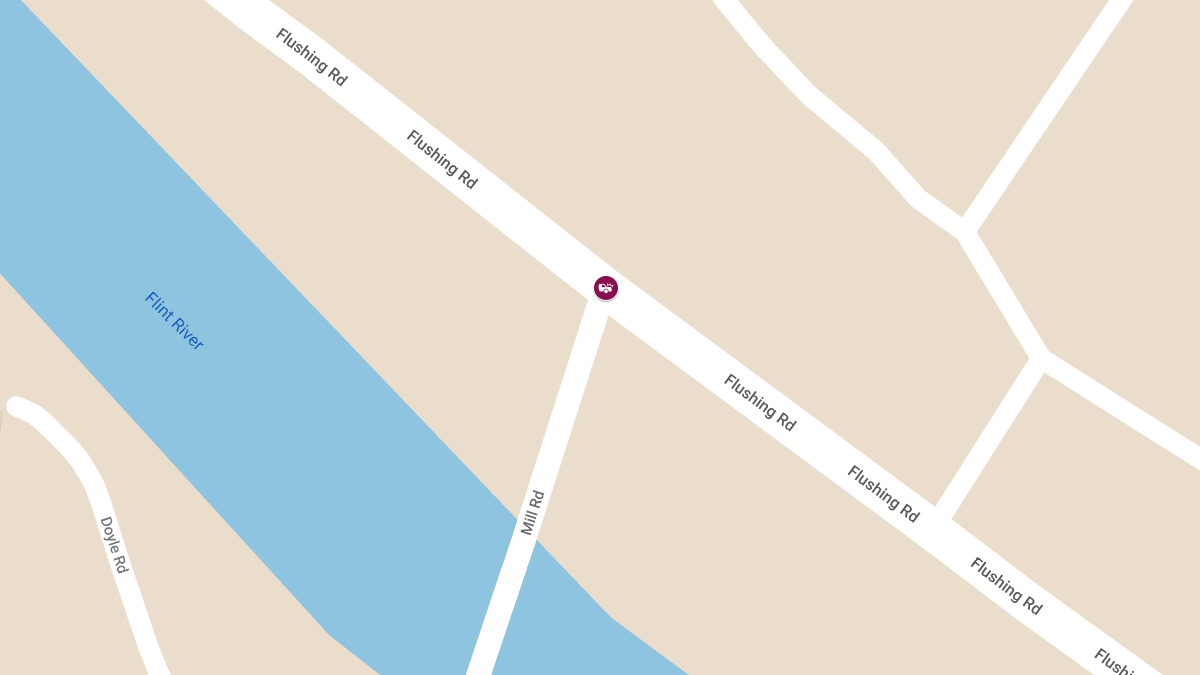 Vehicle Accident at Flushing Rd & Mill Rd